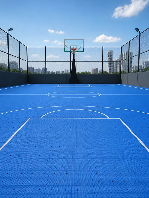 Outdoor court application concept — Gridessa prototype hero